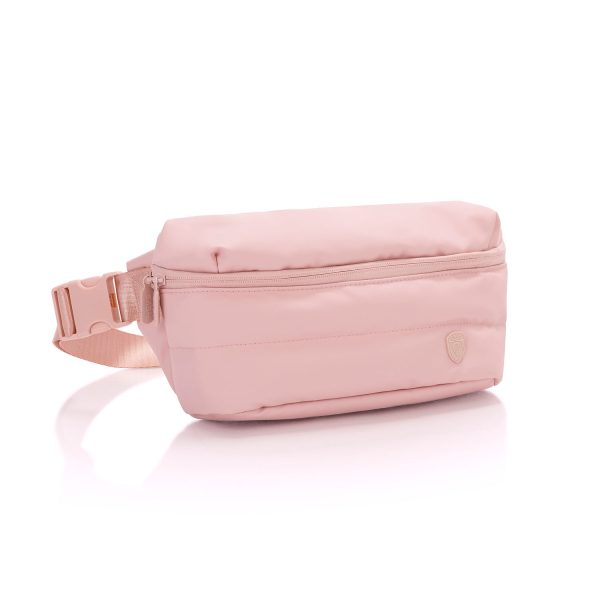 The Puffer Waist Bag - Rose For Sale