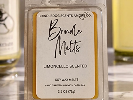 Brindle Melts 2.5 oz Soy Wax Melts Limoncello Scented Fashion