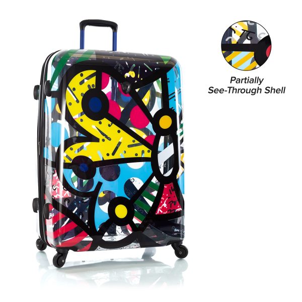 Britto - Butterfly Transparent 30  - The Art of Modern Travel™ For Discount