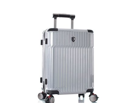 Tekno 21  Carry-on Luggage - Silver Hot on Sale