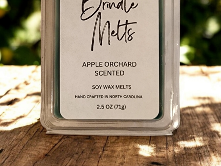 Brindle Melts 2.5 oz Soy Wax Melts Apple Orchard Scented Fashion