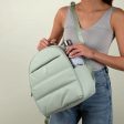 The Puffer Backpack - Ivory For Sale