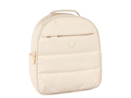 The Puffer Backpack - Ivory For Sale