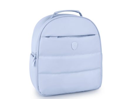 The Puffer Backpack - Light Blue on Sale