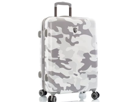 White Camo 26  Fashion Spinner™ Luggage Online now