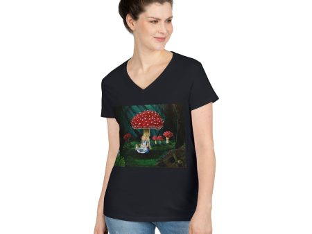 Fairy Tale Series Ladies  V-Neck T-Shirt Supply