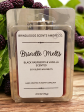 Brindle Melts 2.5 oz Soy Wax Melts Black Raspberry & Vanilla Scented Fashion