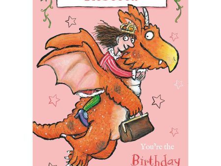 Zog Personalised Birthday Card Online