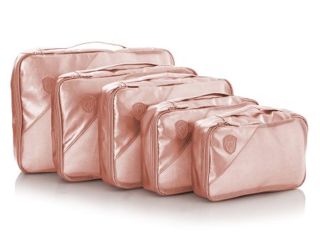 Metallic 5pc Set Packing Cubes Online