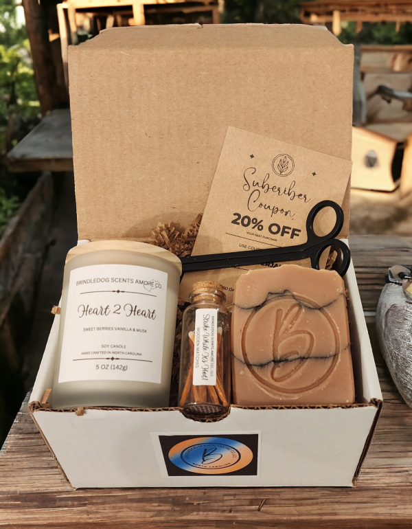 Brindle Box Candle of the Month- 3 Month Subscription on Sale