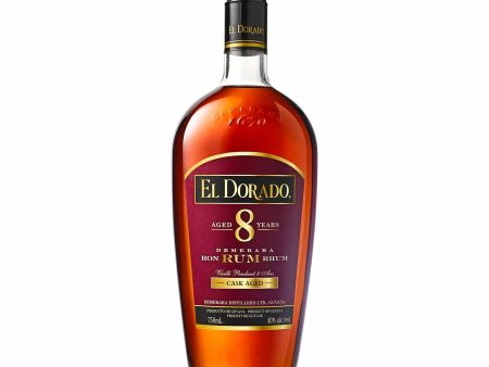 El Dorado 8 Years Dark Rum For Discount