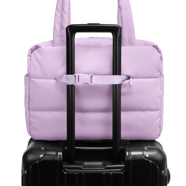 The Puffer Personal Bag - Lavender Discount