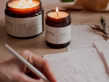 Turf | Cedarwood & Vanilla  Fragranced Candle Cheap