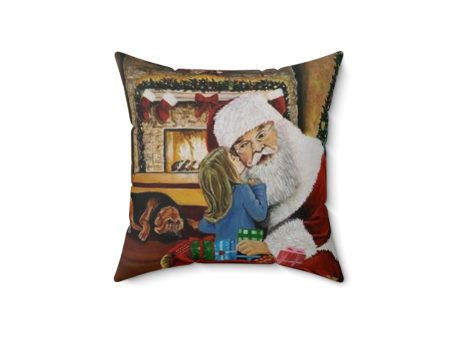 A Secret for Santa Faux Suede Square Pillow Case Online