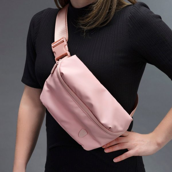 The Puffer Mini Waist Bag - Rose Online Hot Sale