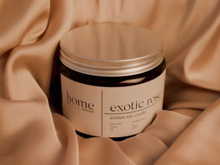 Exotic Rose | Rose & Mandarin Fragranced Candle Online Hot Sale