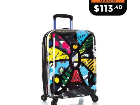 Britto - Butterfly Transparent 21  Carry-on - The Art of Modern Travel™ Hot on Sale