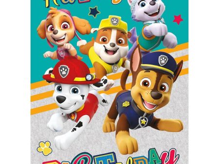 Paw Patrol Birthday Card Cheap