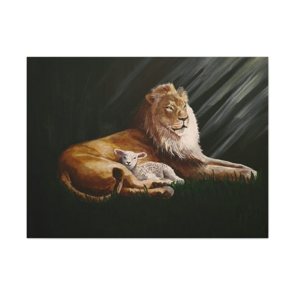 Fear Not #2 Canvas Stretched Hot on Sale