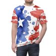 Water Color American Flag AOP Tshirt Online now