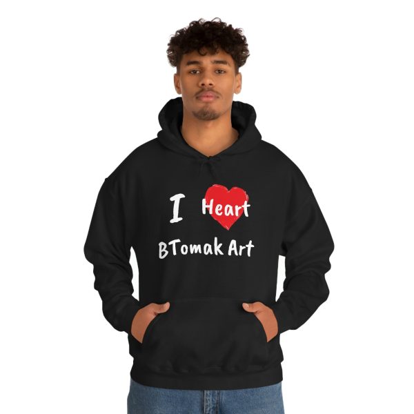 I Heart BTomak Art Unisex Heavy Blend™ Hooded Sweatshirt Online Hot Sale