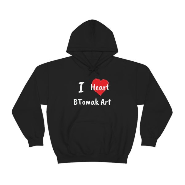 I Heart BTomak Art Unisex Heavy Blend™ Hooded Sweatshirt Online Hot Sale