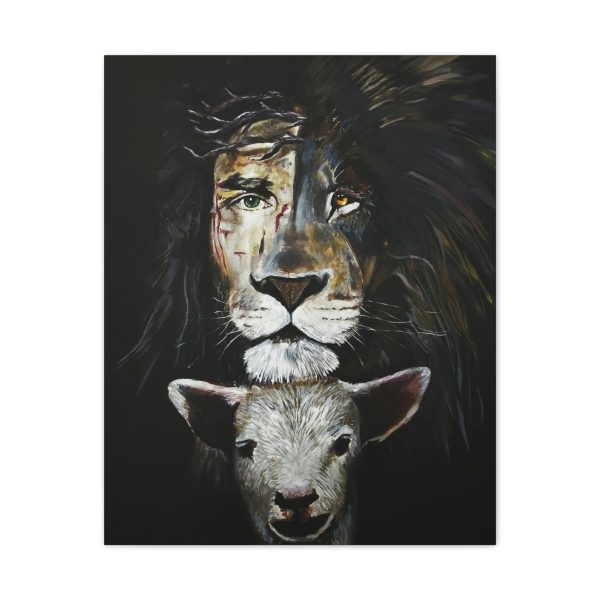 Fear Not #1 Canvas Stretched Hot on Sale