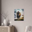 Buffalo stretched canvas, .75  Online Sale