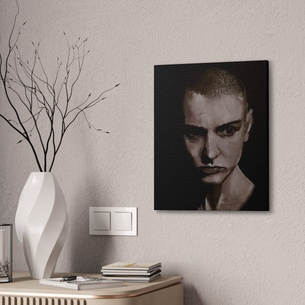 Sinead O Connor Canvas Stretched, 0.75  Hot on Sale