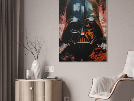 Darth Canvas Stretched, 0.75  on Sale