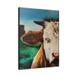 A Bunch of Bull Canvas Stretched, 0.75  Cheap