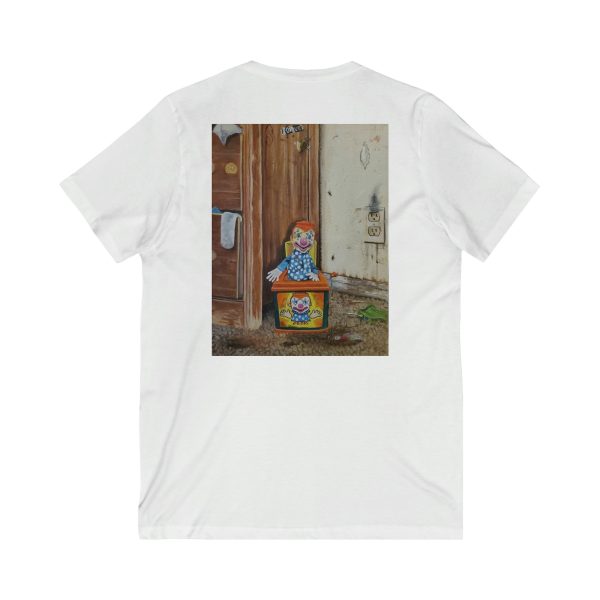 Jack in the Box  Toys in the Hood #2 of series Unisex Jersey Short Sleeve V-Neck Tee Online now