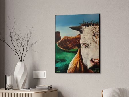 A Bunch of Bull Canvas Stretched, 0.75  Cheap