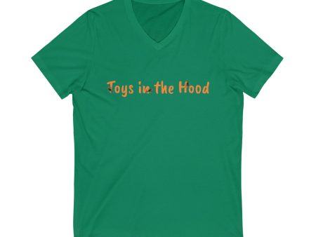 Jack in the Box  Toys in the Hood #2 of series Unisex Jersey Short Sleeve V-Neck Tee Online now