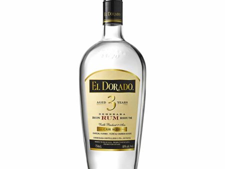 El Dorado 3 Years White Rum Hot on Sale