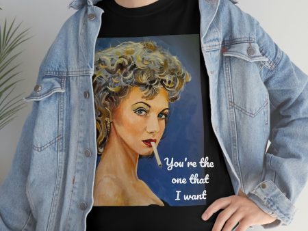 You re the one that I want! Unisex Heavy Cotton Tee For Discount