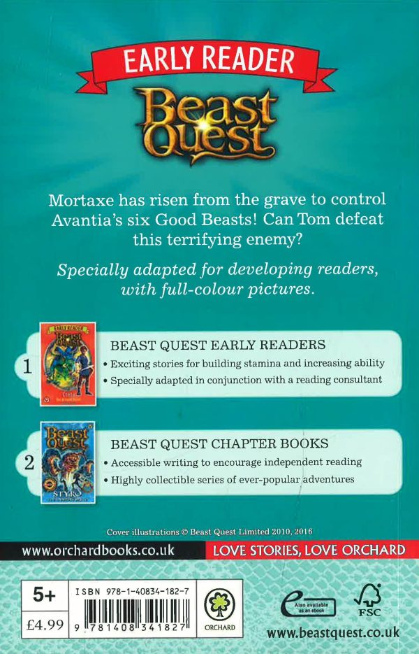 [Bargain corner] Beast Quest: Early Reader Mortaxe The Skeleton Warrior Discount